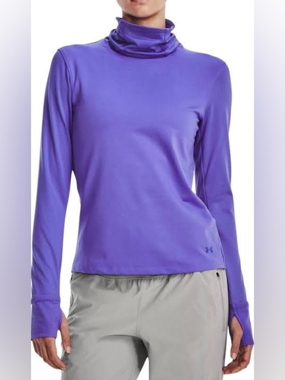 Under Armour Infrared Up Pace Funnel women's cold-weather running pullover M